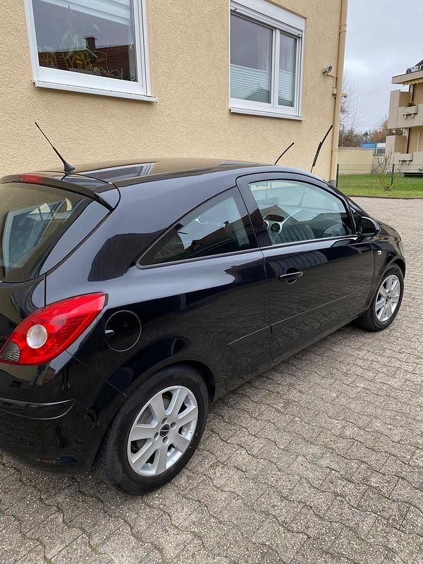 Gebraucht Opel Corsa 90 PS (66 kW) 2007 Schwarz Kleinwagen