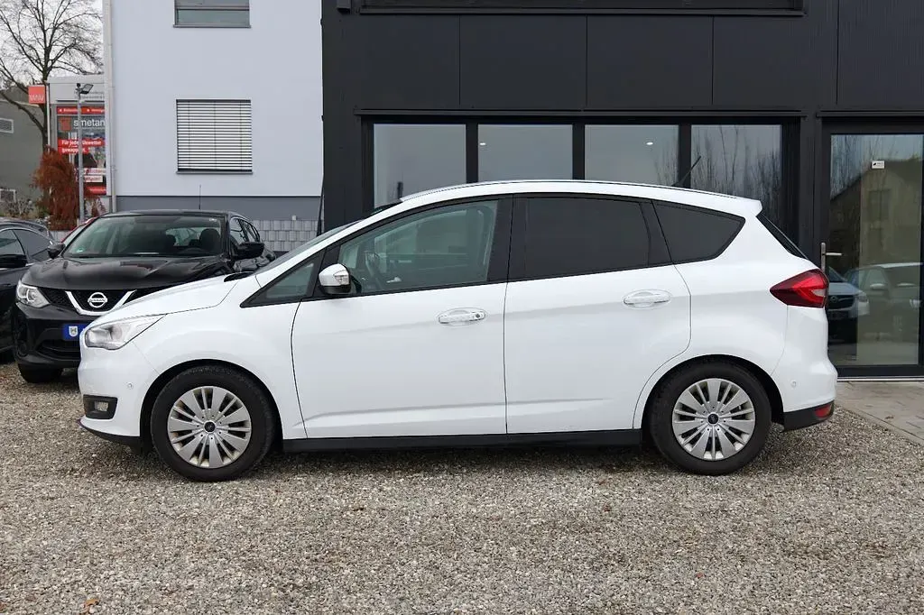 Gebraucht Ford C-MAX 125 PS (91 kW) 2018 Weiß Van / Kleinbus