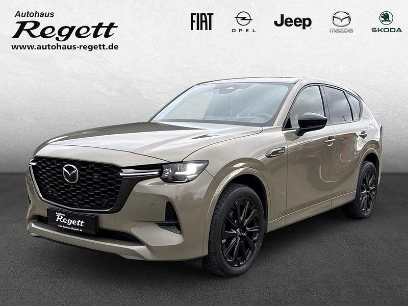 Beige Gebraucht 2025 Mazda CX-60 Homura-Line SUV | 54.990 € (Teuer) - Bild 1/4
