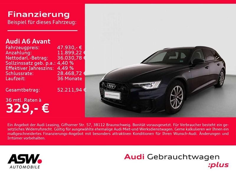 Firmamentblau metallic Gebraucht 2025 Audi A6 S-Line Kombi | 47.930 € (Superpreis) - Bild 1/3