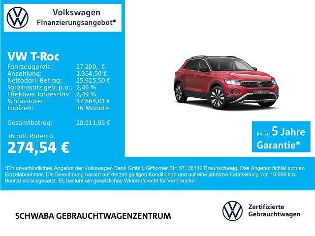 Gebraucht VW T-Roc Goal 116 PS (85 kW) 2025 Rot SUV