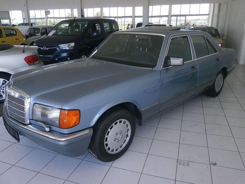 Gebraucht Mercedes 300 SE 179 PS (131 kW) 1986 Silberblau Limousine