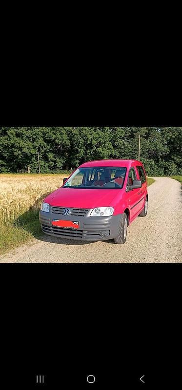 Rot Gebraucht 2009 VW Caddy Life Van / Kleinbus | 2.990 € (Guter Preis) - Bild 1/4