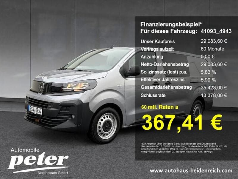 Kontrast grau metallic Gebraucht 2025 Opel Vivaro Van / Kleinbus | 29.084 € (Teuer) - Bild 1/4