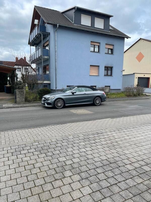 Silber Gebraucht 2017 Mercedes C300 AMG line Cabrio | 29.950 € (Fairer Preis) - Bild 1/4
