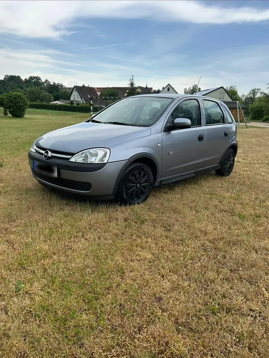 Gebraucht Opel Corsa Njoy 75 PS (55 kW) 2002 Grau Kleinwagen