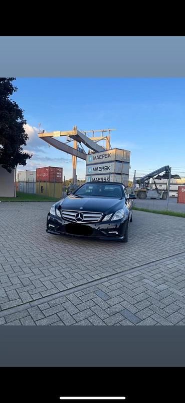 Schwarz Gebraucht 2010 Mercedes E350 AMG Cabrio | 10.999 € (Guter Preis) - Bild 1/4