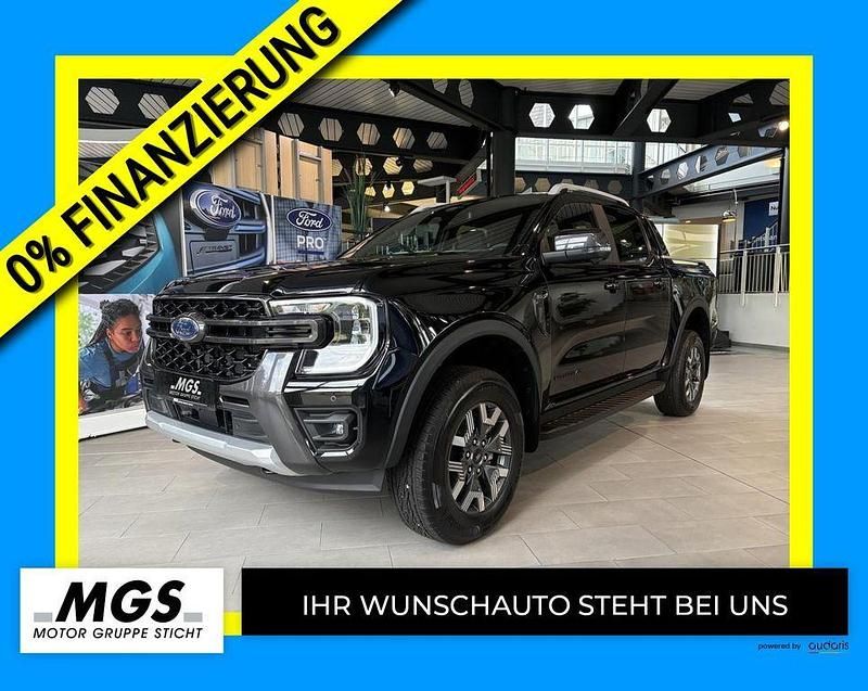 Schwarz Neu 2025 Ford Ranger Wildtrack Abholung | 56.990 € (Guter Preis) - Bild 1/4