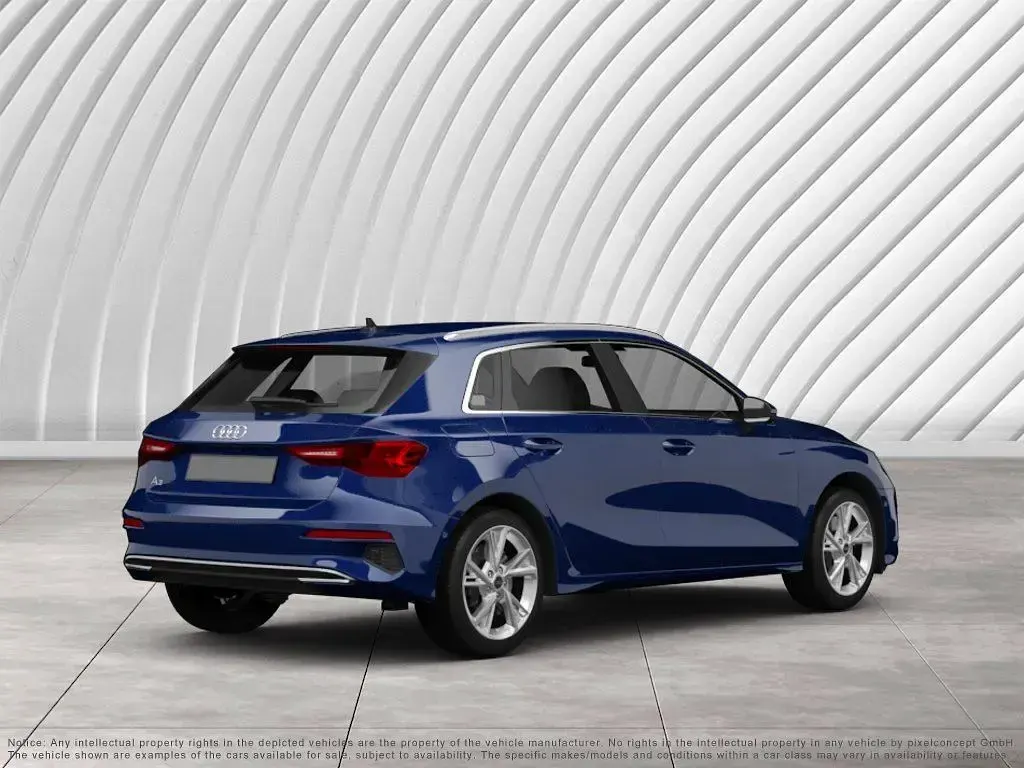 Gebraucht Audi A3 Advanced 150 PS (110 kW) 2023 Navarrablau metallic Limousine