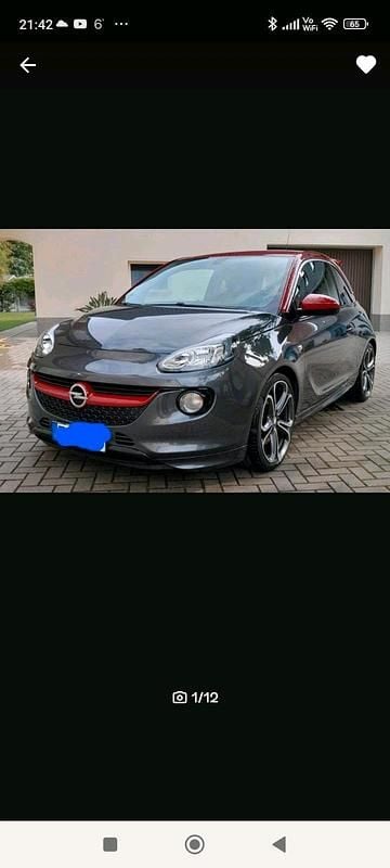 Grau Gebraucht 2017 Opel Adam S Kleinwagen | 11.990 € (Fairer Preis) - Bild 1/4