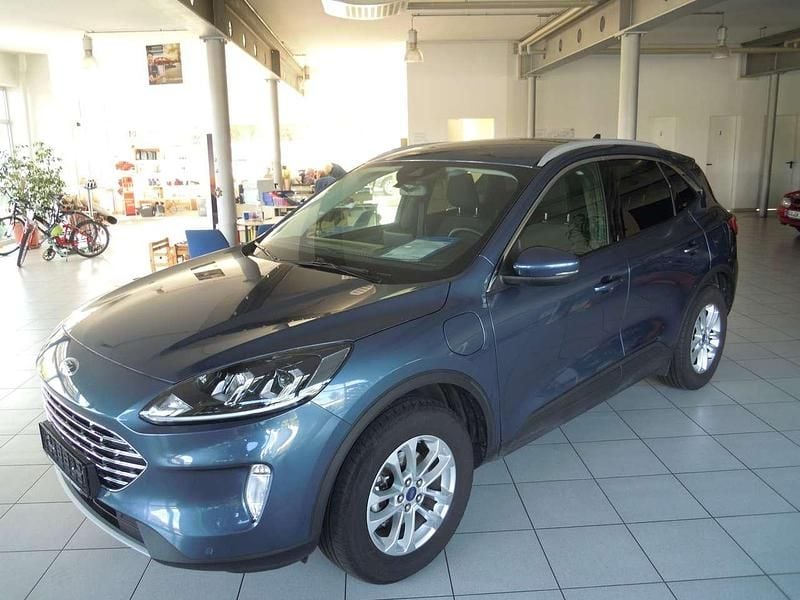 Chromablaumetallic Gebraucht 2023 Ford Kuga Titanium SUV | 27.900 € (Fairer Preis) - Bild 1/4