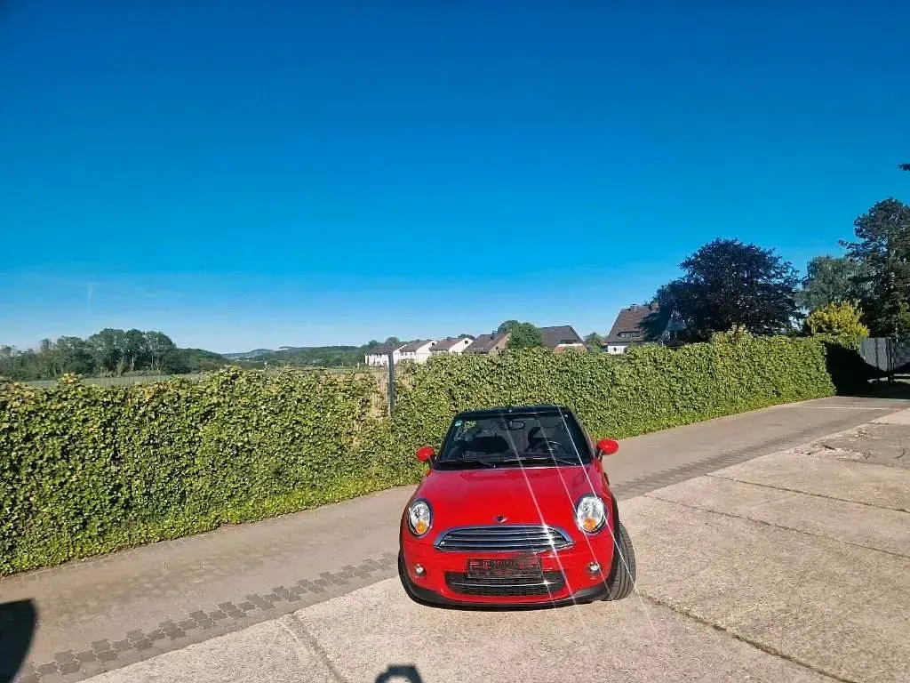 Gebraucht Mini Cooper D Cabriolet 112 PS (82 kW) 2014 Rot Cabrio
