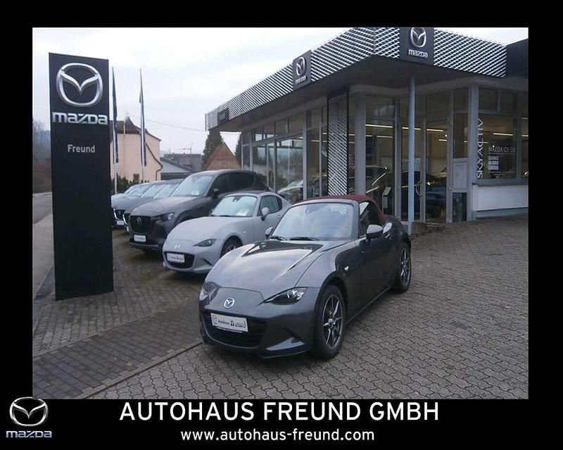 Matrixgrau metallic Gebraucht 2018 Mazda MX5 Cabrio | 19.950 € (Fairer Preis) - Bild 1/4