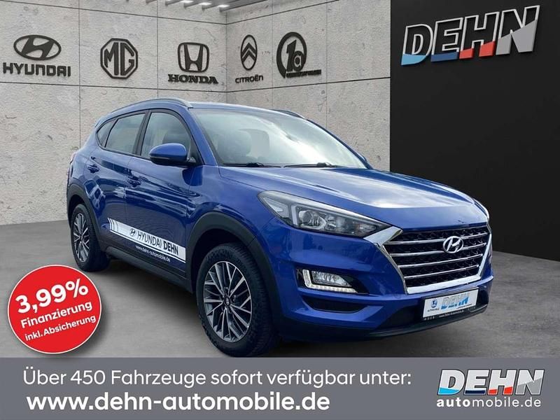 Champion blue / met (metallic) Gebraucht 2019 Hyundai Tucson Advantage SUV | 15.950 € (Fairer Preis) - Bild 1/4