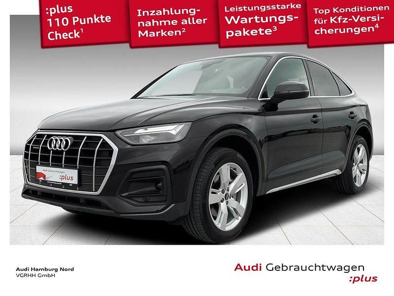 Schwarz Gebraucht 2022 Audi Q5 Sportback Sport SUV | 39.440 € (Superpreis) - Bild 1/3