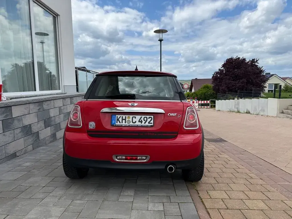 Gebraucht Mini One D 90 PS (66 kW) 2012 Rot Kleinwagen
