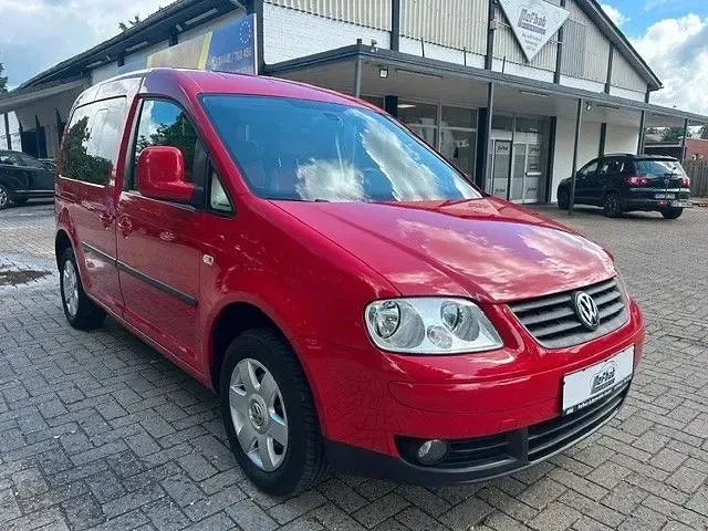 Gebraucht VW Caddy Life 102 PS (75 kW) 2009 Rot Van / Kleinbus