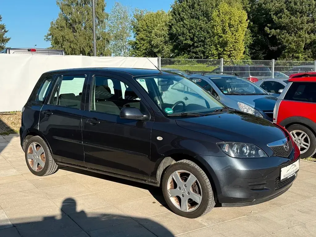 Gebraucht Mazda 2 Active 80 PS (58 kW) 2007 Grau Kleinwagen