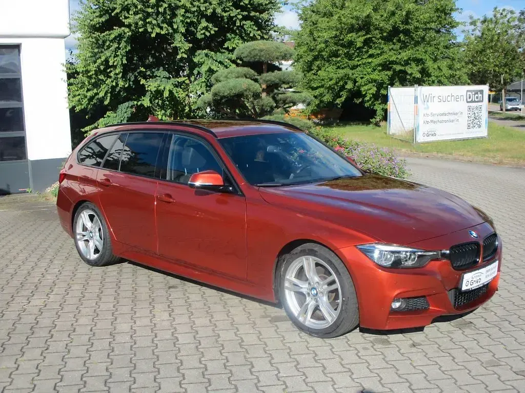 Gebraucht BMW 320 M Sport 190 PS (139 kW) 2017 Orange Kombi