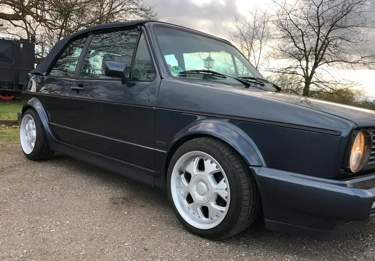 Gebraucht VW Golf Cabriolet 98 PS (72 kW) 1990 Blau Cabrio