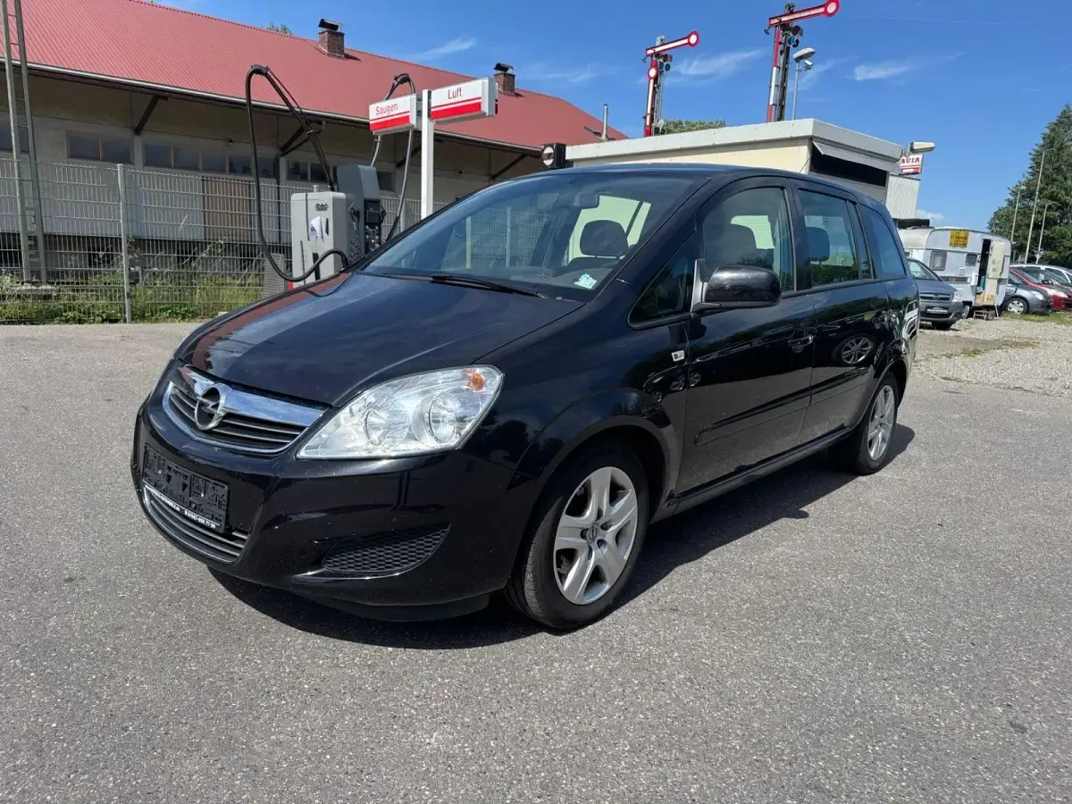 Gebraucht Opel Zafira Edition 110 PS (80 kW) 2009 Schwarz Van / Kleinbus