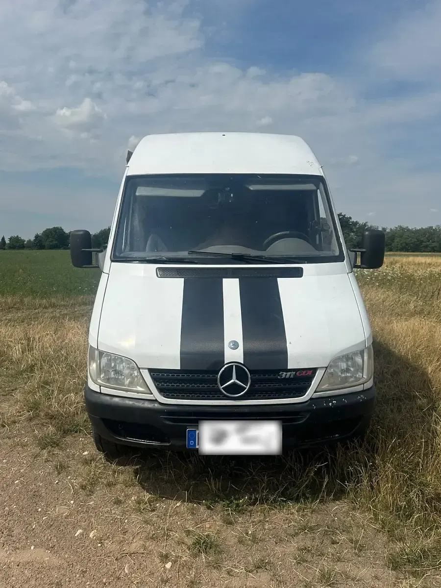 Gebraucht Mercedes Sprinter 109 PS (80 kW) 2003 Weiß Van