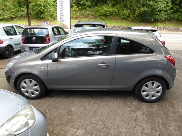 Gebraucht Opel Corsa Active 69 PS (50 kW) 2013 Grau Kleinwagen