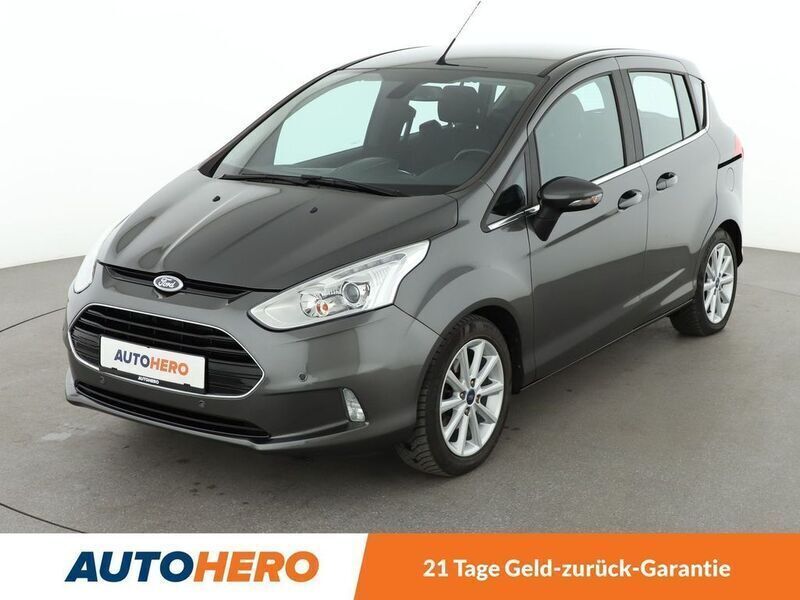 Grau Gebraucht 2017 Ford B-MAX Titanium Van / Kleinbus | 13.150 € (Fairer Preis) - Bild 1/3