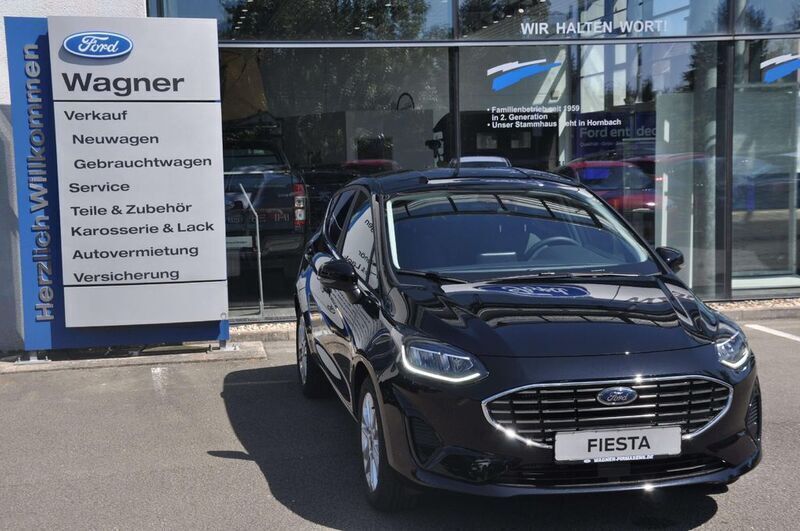 Schwarz Gebraucht 2023 Ford Fiesta Titanium Kleinwagen | 23.490 € (Teuer) - Bild 1/4