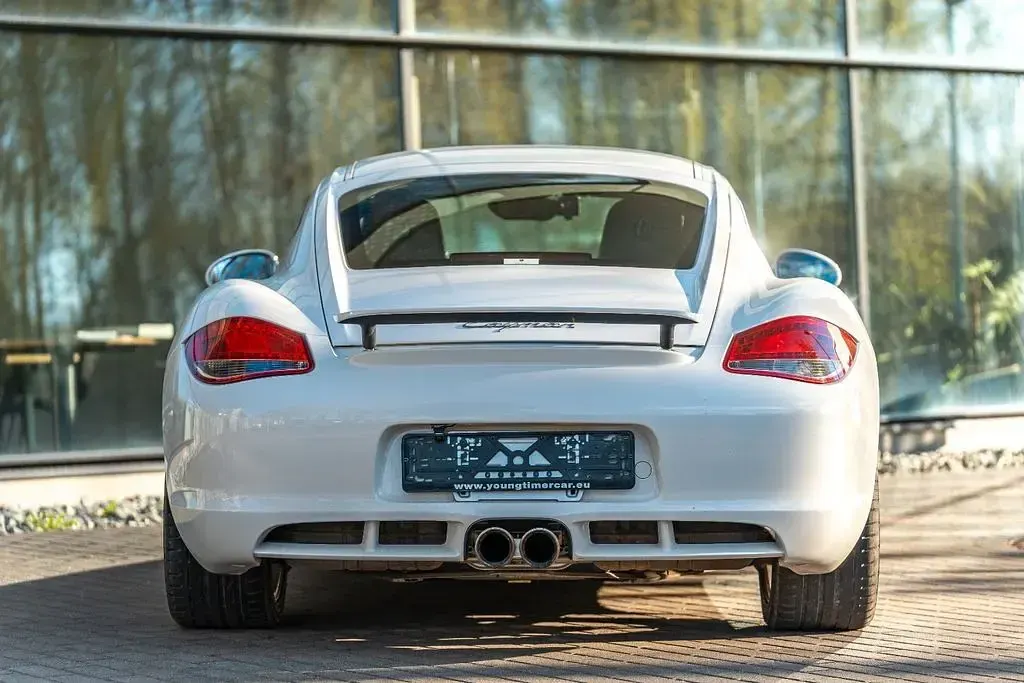 Gebraucht Porsche Cayman Basis 265 PS (194 kW) 2009 Weiß Coupé