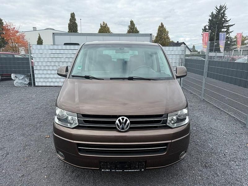 Braun Gebraucht 2009 VW Multivan Highline Van | 9.800 € - Bild 1/4