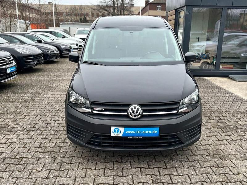 Gebraucht VW Caddy Maxi 150 PS (110 kW) 2019 Schwarz Van / Kleinbus