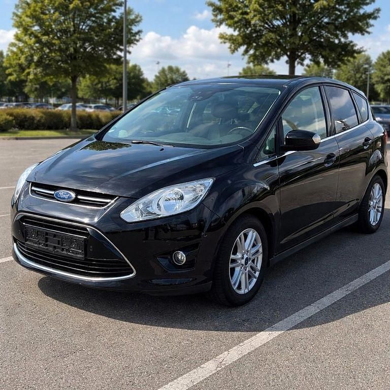 Gebraucht Ford C-MAX Titanium 125 PS (91 kW) 2016 Schwarz Van / Kleinbus