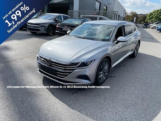 Pyritsilber metallic Gebraucht 2024 VW Arteon Elegance Kombi | 30.885 € (Superpreis) - Bild 1/4