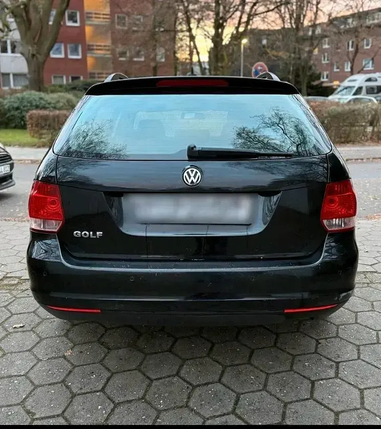 Gebraucht VW Golf V 101 PS (74 kW) 2007 Schwarz Kombi