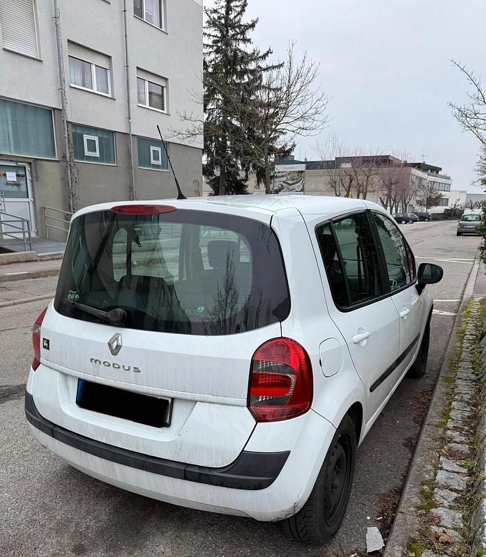 Gebraucht Renault Modus 85 PS (62 kW) 2010 Weiß Van / Kleinbus