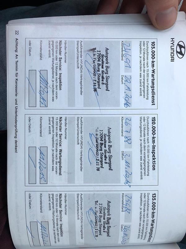 Gebraucht Hyundai Matrix 101 PS (74 kW) 2003 Schwarz Van / Kleinbus