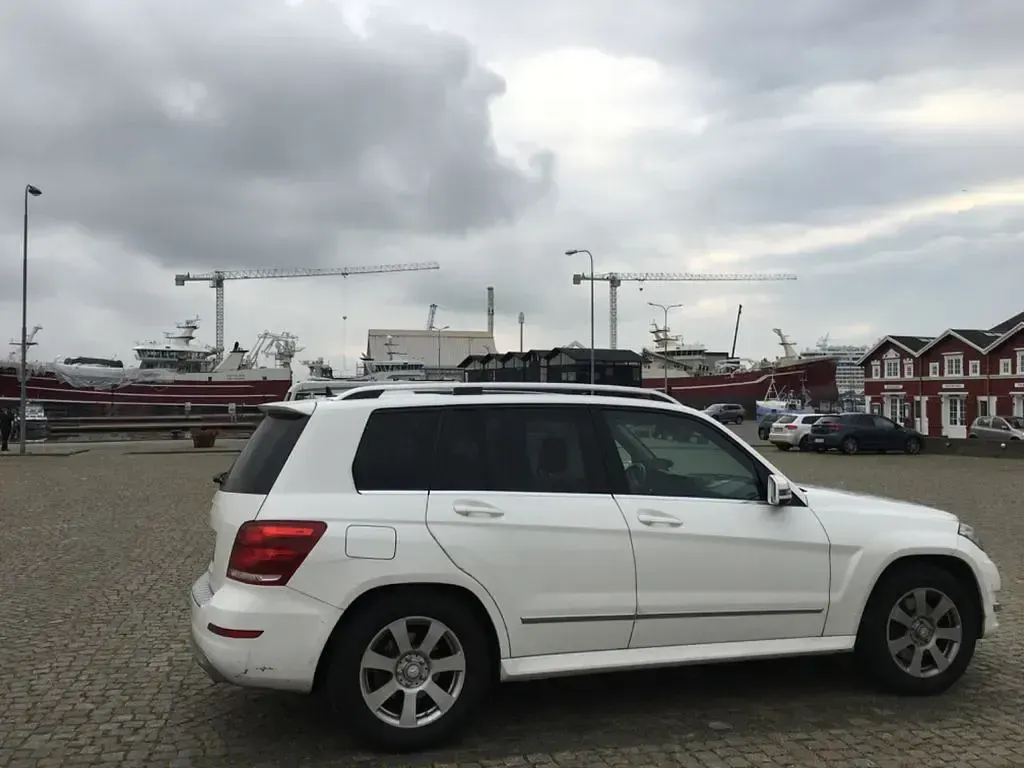 Gebraucht Mercedes GLK220 170 PS (125 kW) 2014 Weiß SUV