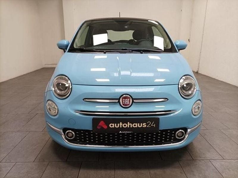Gebraucht Fiat 500 Lounge 69 PS (50 kW) 2017 Blau Limousine