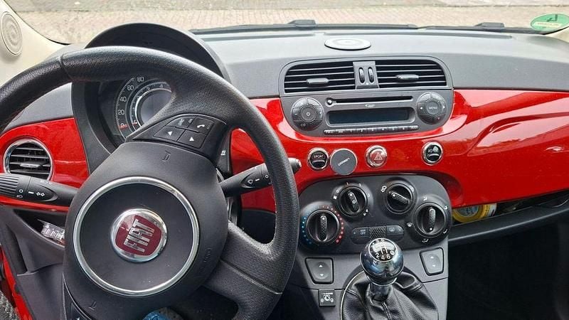 Gebraucht Fiat 500 101 PS (74 kW) 2008 Rot Kleinwagen