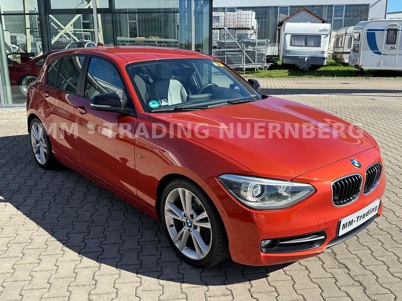 Gebraucht BMW 120 Sport Line 184 PS (135 kW) 2012 Orange Kleinwagen