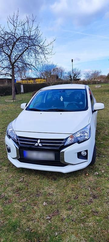 Second-hand Mitsubishi Space Star 80 CP (58 kW) 2020 Alb Hatchback