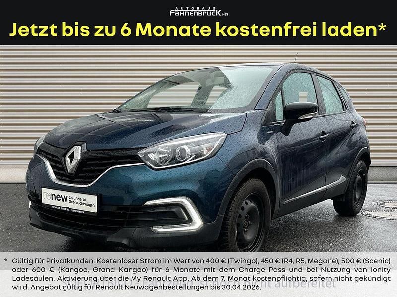 Gebraucht Renault Captur LIMITED 90 PS (66 kW) 2019 Blau SUV