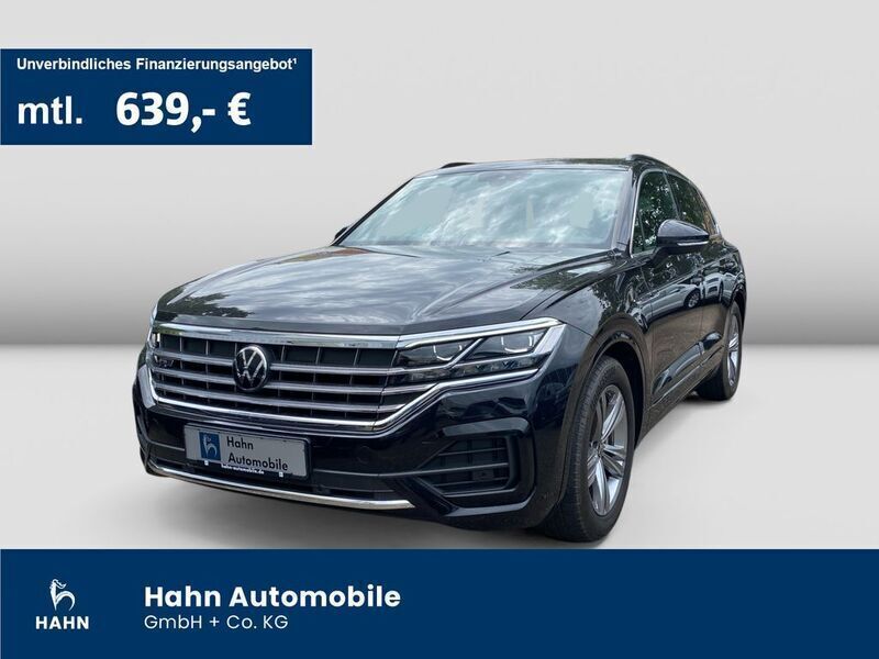 Deep black perleffekt Gebraucht 2021 VW Touareg R-line SUV | 52.950 € (Fairer Preis) - Bild 1/3
