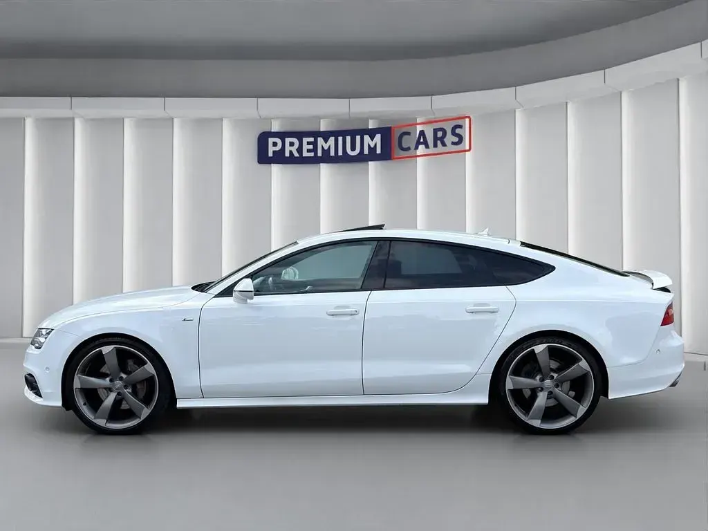 Gebraucht Audi A7 Sportback S-Line 313 PS (230 kW) 2014 Weiß Kleinwagen