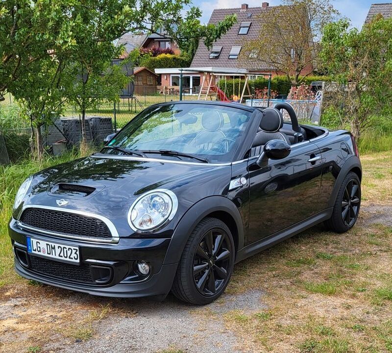 Schwarz Gebraucht 2012 Mini Cooper S Roadster Cabrio | 10.800 € (Fairer Preis) - Bild 1/4