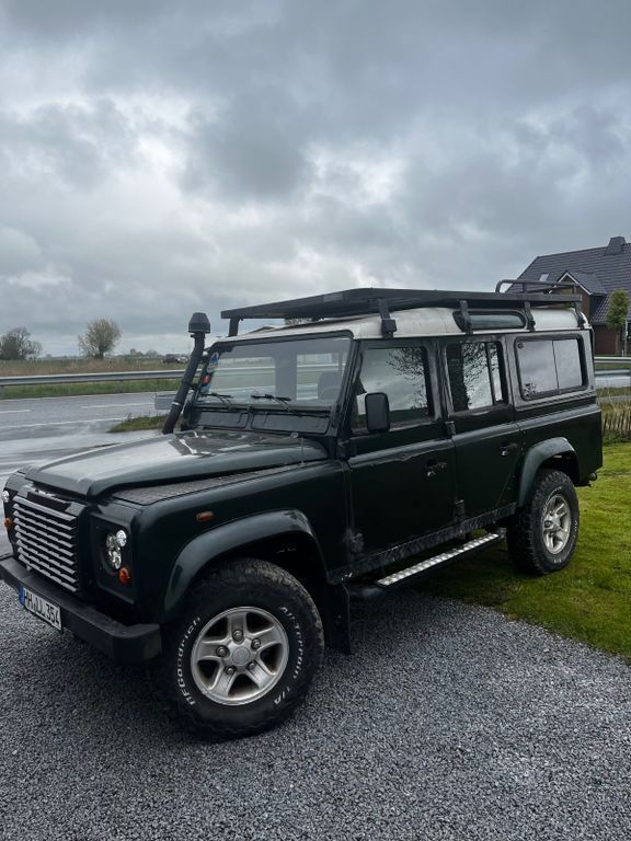 Grün Gebraucht 2000 Land Rover Defender S SUV | 29.999 € (Teuer) - Bild 1/4