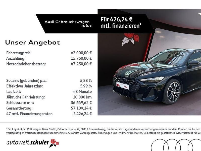 Mythosschwarz metallic Gebraucht 2025 Audi A5 Ambiente Coupé | 63.000 € (Teuer) - Bild 1/4