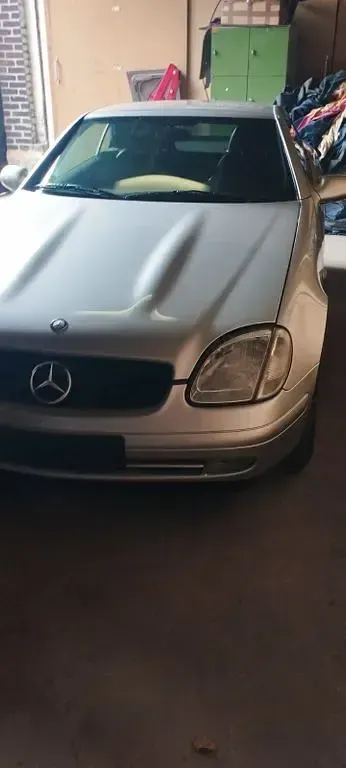 Gebraucht Mercedes SLK200 136 PS (100 kW) 1998 Silber Cabrio