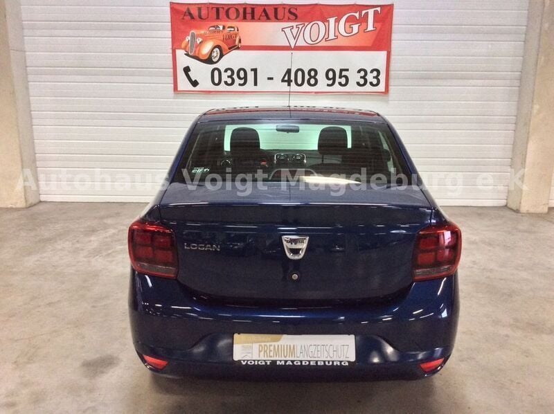 Gebraucht Dacia Logan 90 PS (66 kW) 2017 Blau metallic Limousine